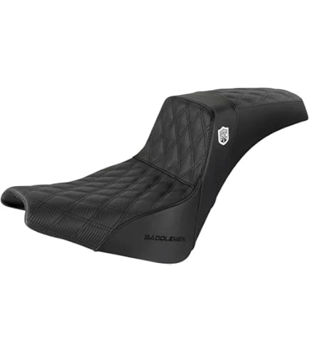 SADDLEMAN×SDC FXLRSステップアップシート San Diego Customs Pro Series Performance Gripper Seat for 2018